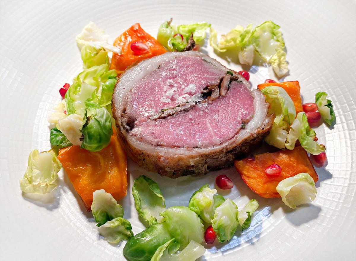 Roasted Stuffed Rack of Lamb - Daxton Hotel