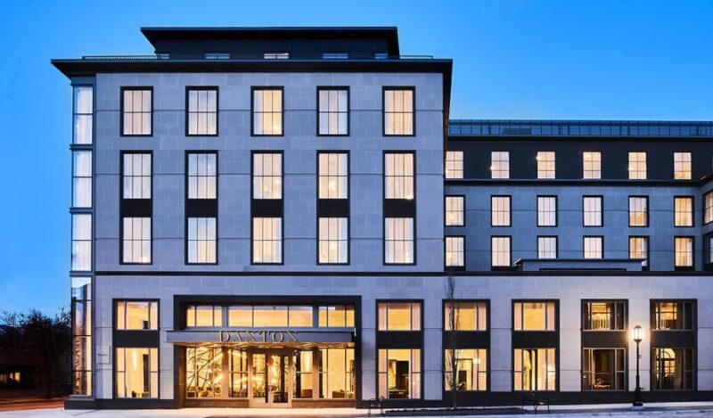 outside view of daxton hotel