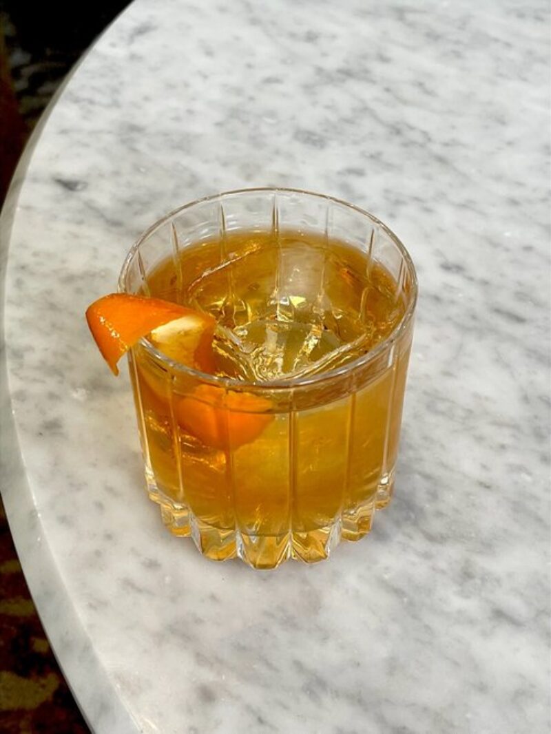 bourbon cocktail at daxton hotel